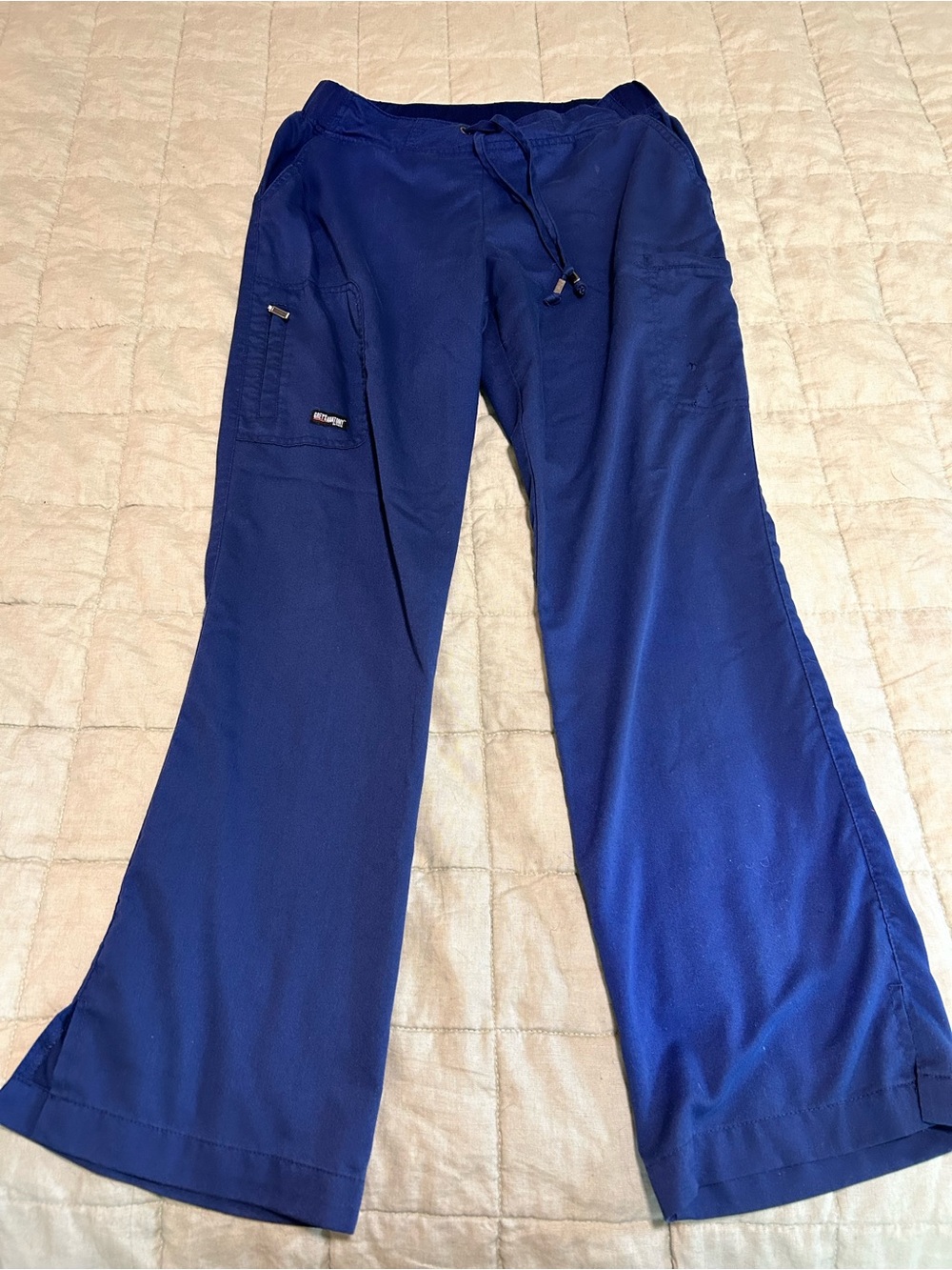 Grey's Anatomy Women's Boot Cut Scrub Pants in Navy